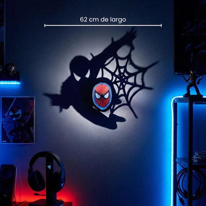 Lámpara de Sombras de Spiderman