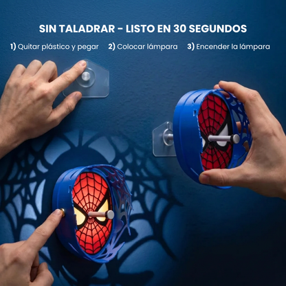 Lámpara de Sombras de Spiderman