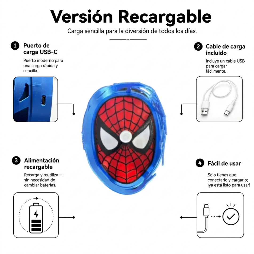 Lámpara de Sombras de Spiderman